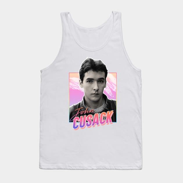 John Cusack - Retro Tank Top by PiedPiper